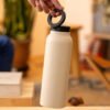 Magnetic Insulated Stainless Steel Water Bottle with Phone Holder - Image 5