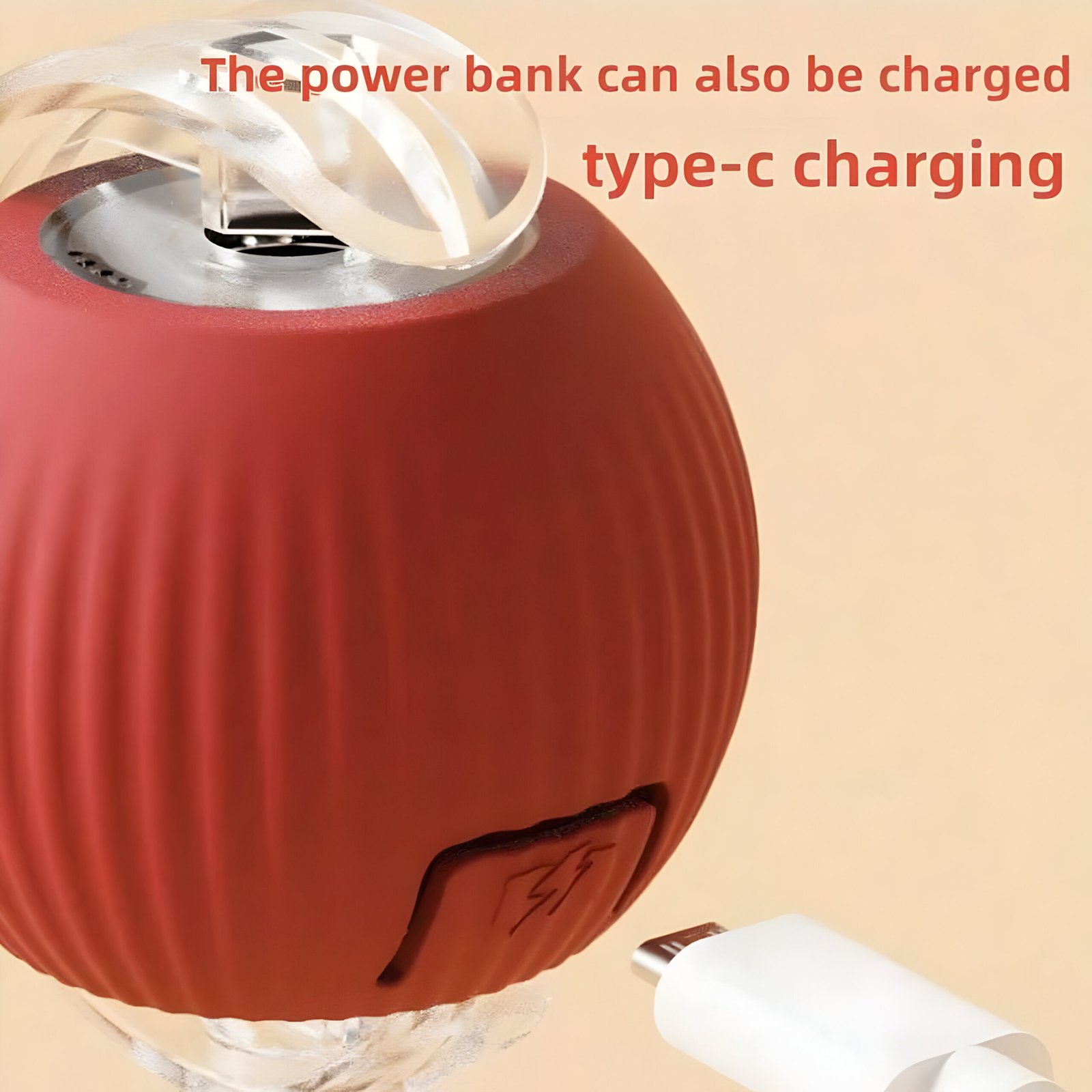 Interactive USB Rechargeable Rolling Ball Toy for Cats - Image 5