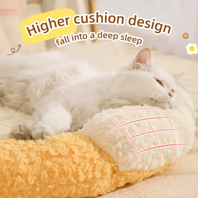 Warm and Cozy Cat Sleeping Nest Sofa - Image 3