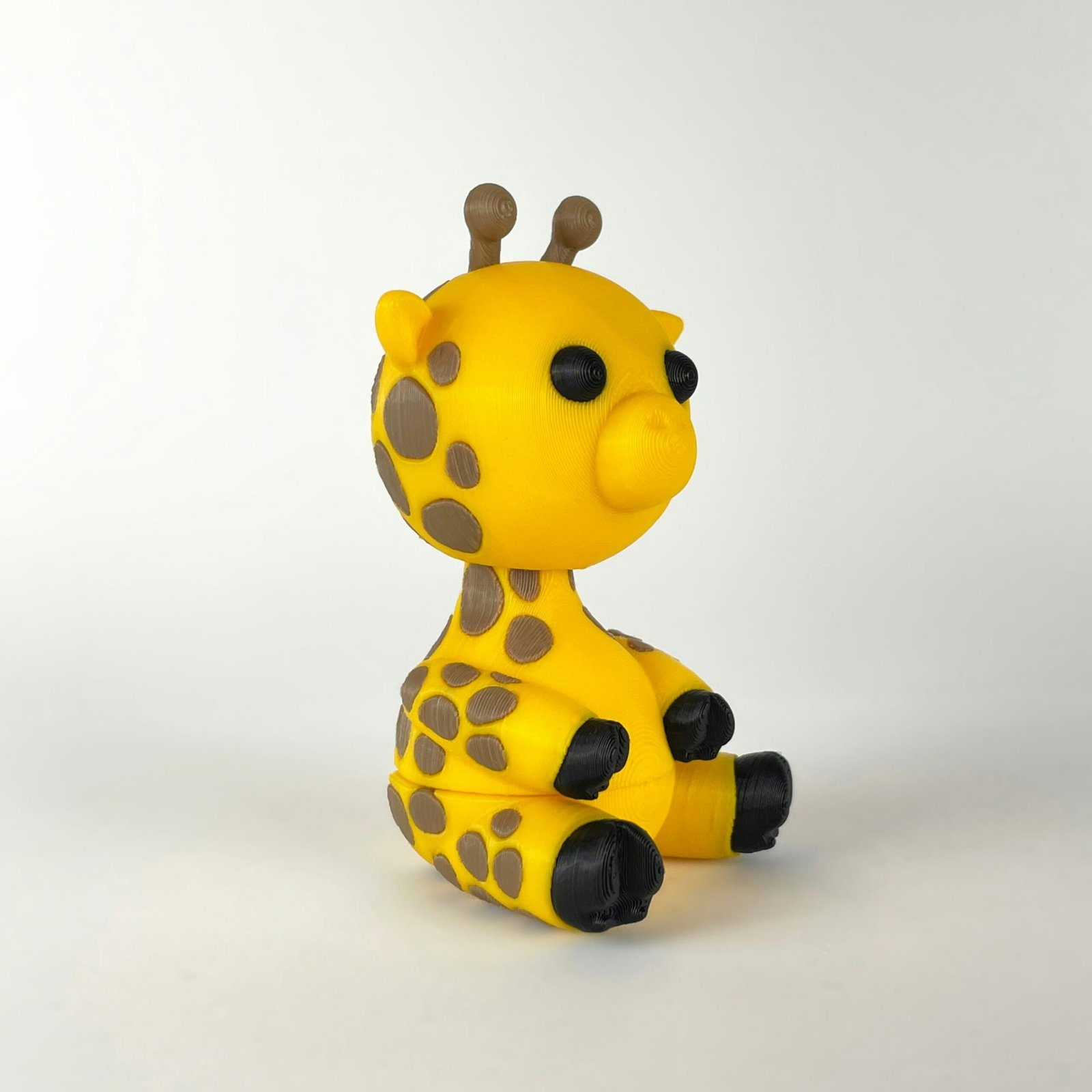 3D Printed Articulated Giraffe Keychain - Image 3