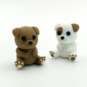 3D Printed Articulated Dog Keychain