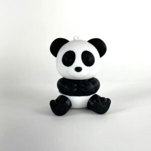 3D Printed Articulated Panda Keychain