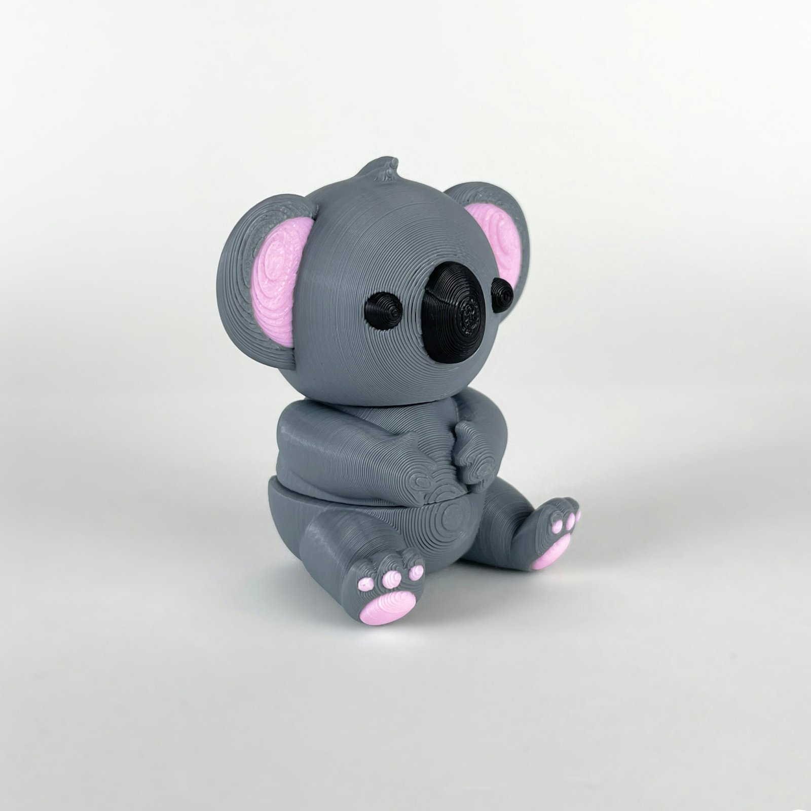 3D Printed Articulated Koala Keychain - Image 2