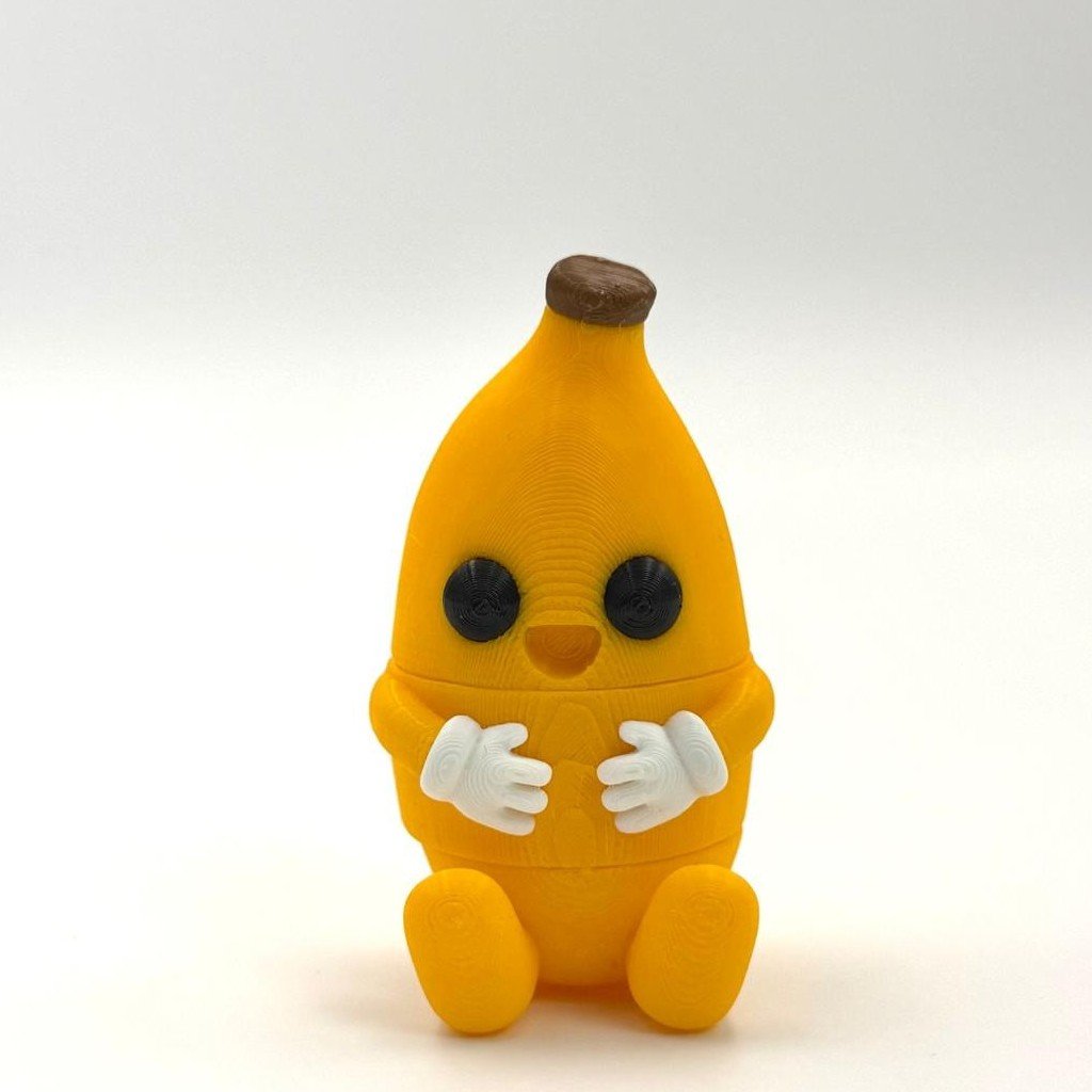 tutcra flexy3d banana keychain 1 tutcra flexy3d banana keychain 1
