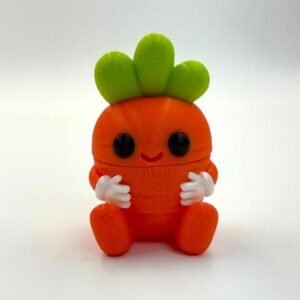 tutcra flexy3d carrot keychain 1