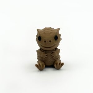 tutcra flexy3d horned toad keychain 1