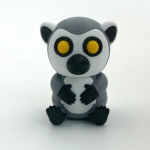 tutcra flexy3d lemur keychain 1
