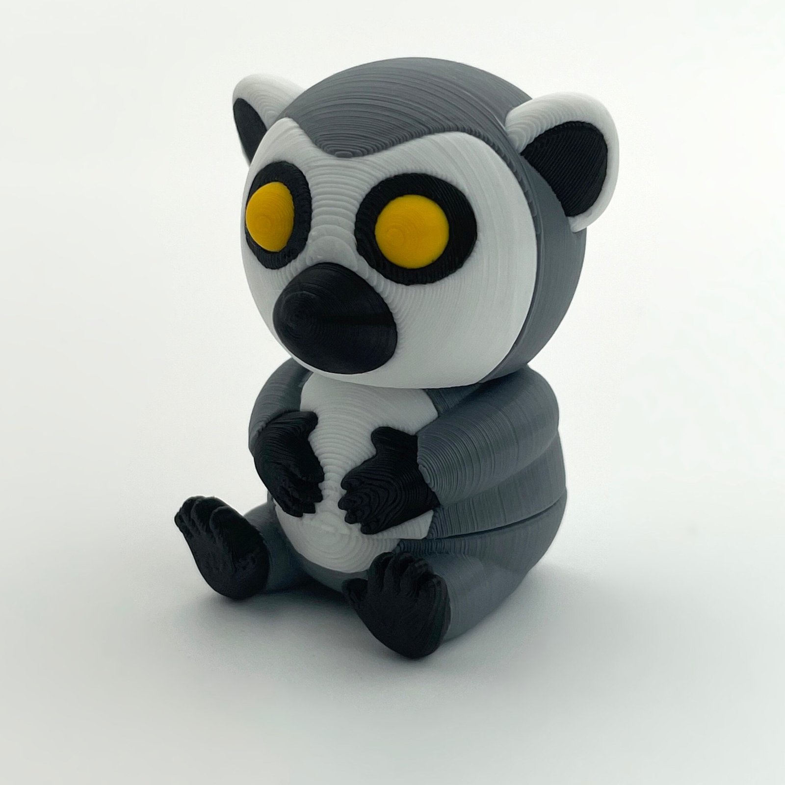 tutcra flexy3d lemur keychain 2 tutcra flexy3d lemur keychain 2