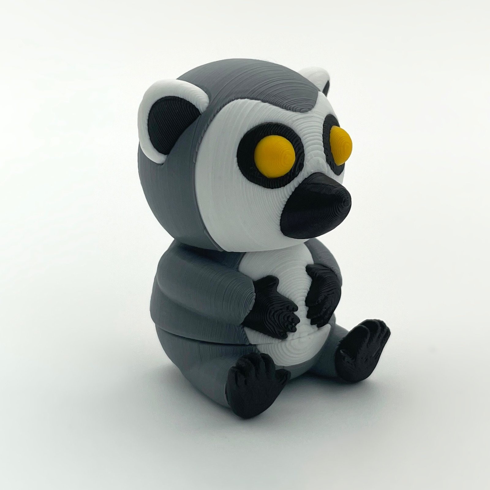 tutcra flexy3d lemur keychain 3 tutcra flexy3d lemur keychain 3