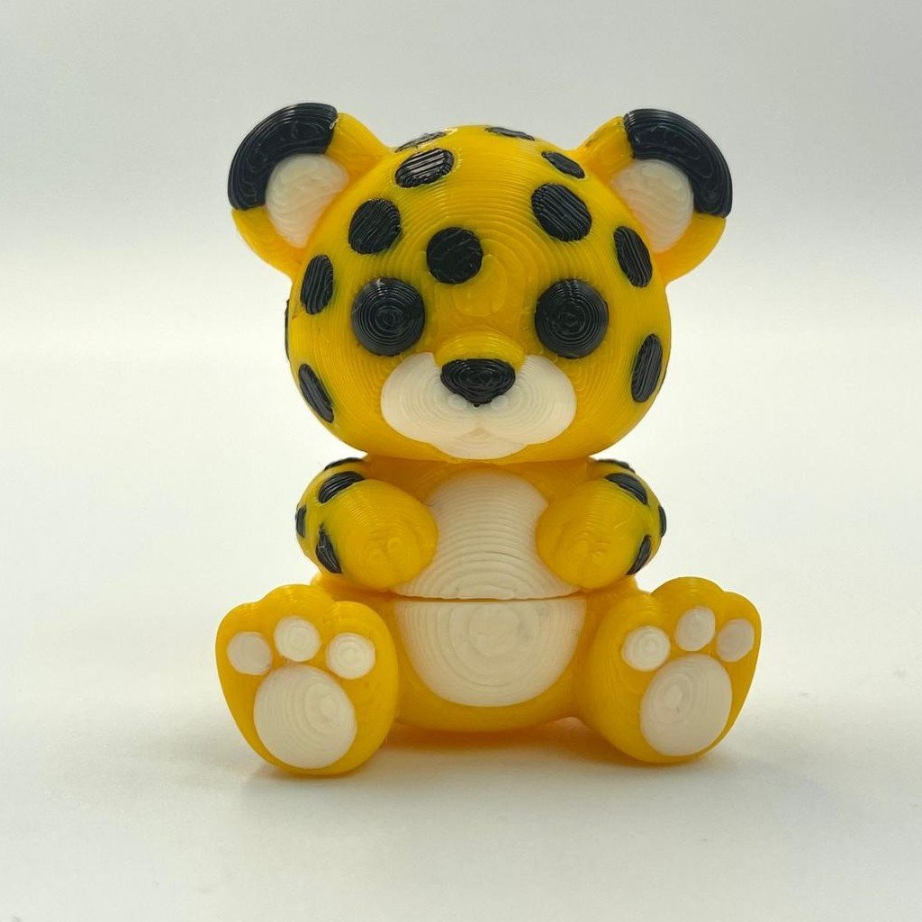 tutcra flexy3d leopard keychain 1 tutcra flexy3d leopard keychain 1