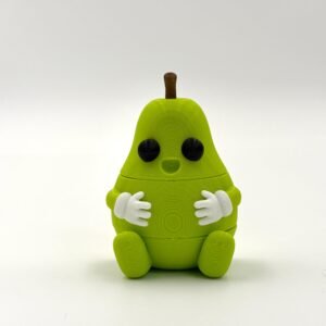 tutcra flexy3d pear keychain 1