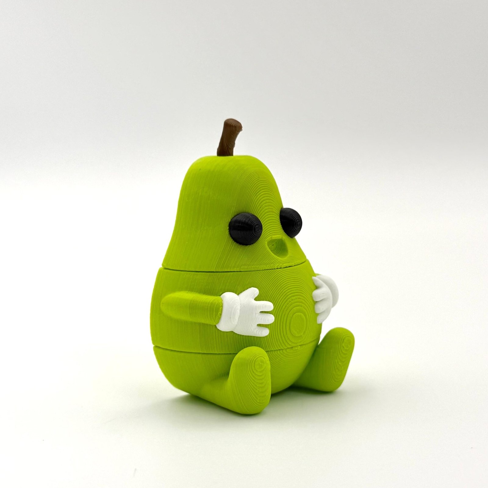 tutcra flexy3d pear keychain 2 tutcra flexy3d pear keychain 2