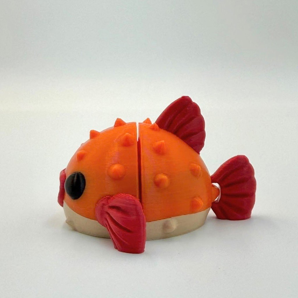tutcra flexy3d pufferfish keychain 3 tutcra flexy3d pufferfish keychain 3
