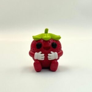 tutcra flexy3d strawberry keychain 1