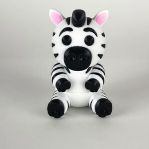 tutcra flexy3d zebra keychain 1
