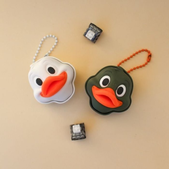 3D Printed Duck Clicker Keychain