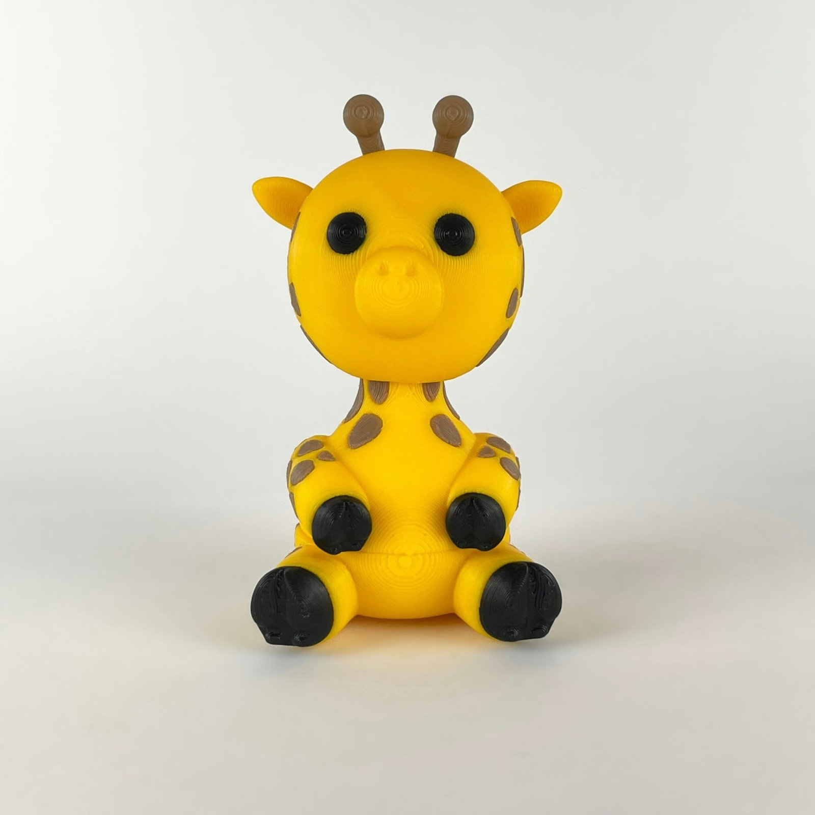 3D Printed Articulated Giraffe Keychain