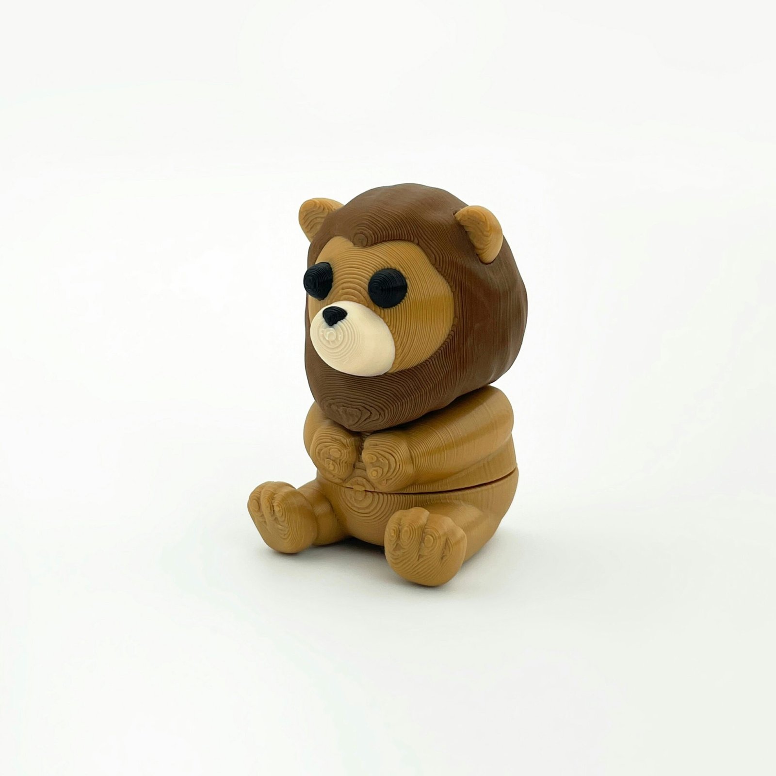 3D Printed Articulated Lion Keychain