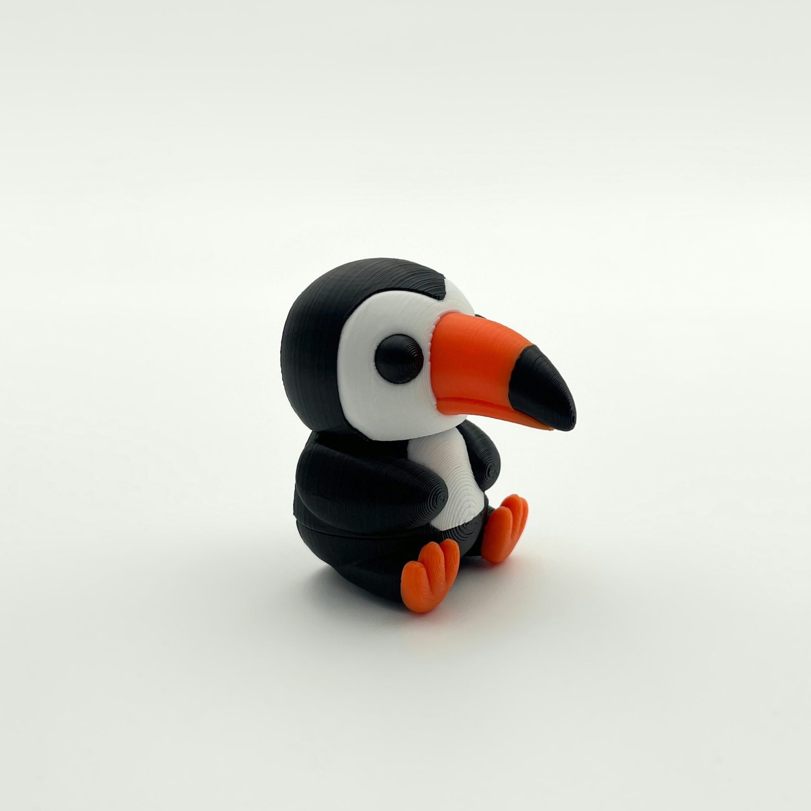 3D Printed Articulated Toucan Keychain