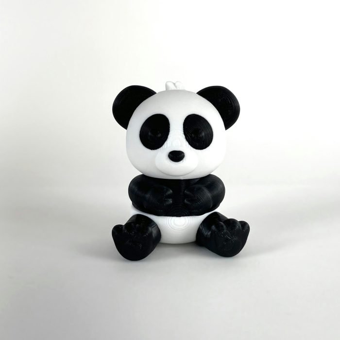 3D Printed Articulated Panda Keychain