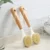 Wooden Long Handle Kitchen Cleaning Brush – Eco-Friendly Dish & Pot Scrubber