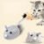 USB Rechargeable Moving Mouse Cat Toy with Feather